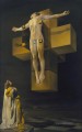 Crucifixión Corpus Hypercubicus Desnudo abstracto